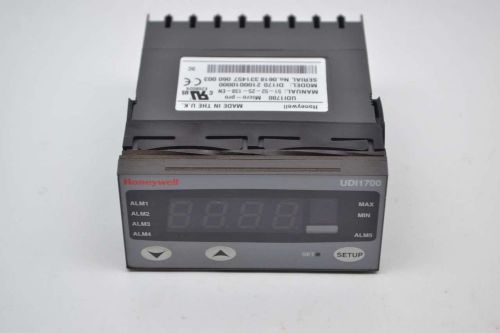 HONEYWELL UDI1700 DI170-2100010000 DIGITAL PANEL INDICATOR 100-240V-AC B375867