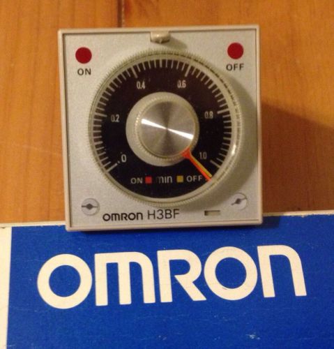 *new* omron h3bf-8 twin timer 24vdc 0.5s to 100h for sale
