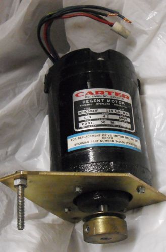 Carter  regent motor 1/3 hp  ac dc for sale