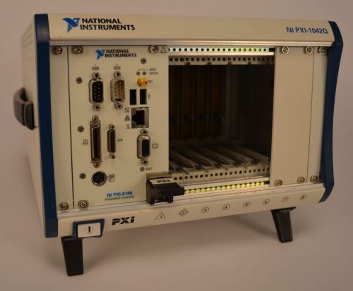 National Instruments NI PXI-1042Q PXI-8186 Labview 2009 2010 Mainframe Chassis