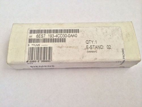 (4) NEW! SIEMENS SIMATIC TERMINAL MODULE 6ES7193-4CD30-0AA0 6ES71934CD300AA0