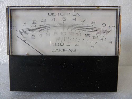 Distortion Damping Meter