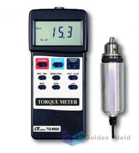 Lutron TQ-8800  Torque Meter  TQ8800 15 Kg-cm torque sensor included