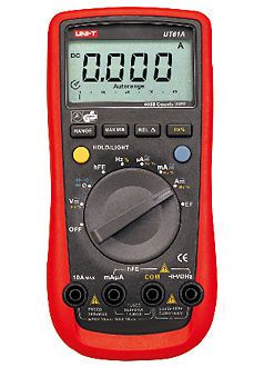 UT61A LCD Digital Multimeter Voltmeter Ammeter OHM Volt AC DC LCD Meter