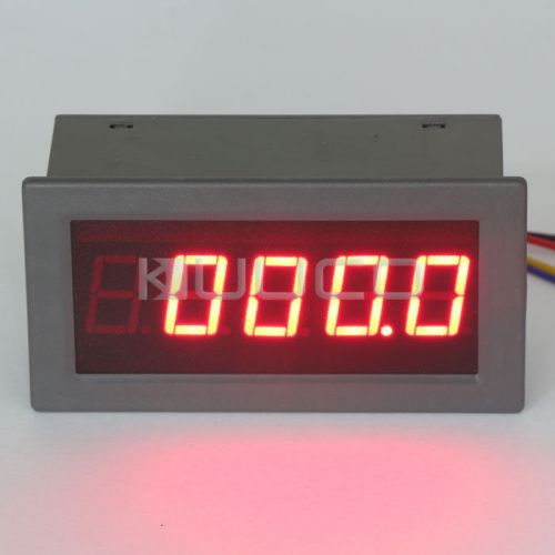 DC 5V 300A 5 Digits Red LED Digital Ammeter Amp Panel Meter Current Measure