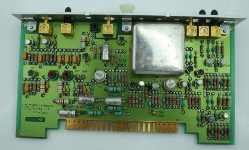 HP Agilent Network Analyzer 8510B IF Mixer Board 85102-60206