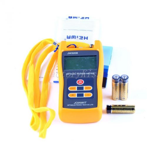 Handheld JW3208C Laser Fiber Optic Tool Optical Power Meter -50 To +26dBm GBW