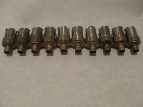 QTY. 11 General Radio RF Coaxial Adapters GR-874 to BNC Female