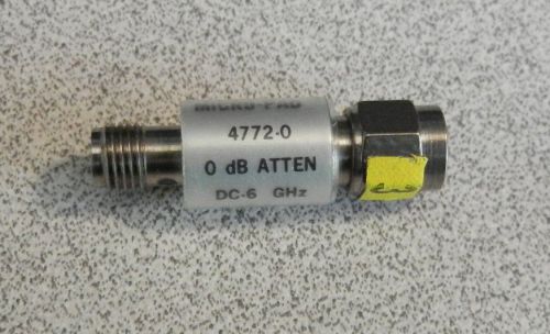 Narda Micro-Pad 4772-0 2W SMA Attenuator DC to 6 GHz   470