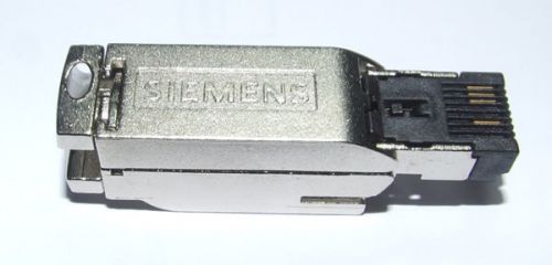 SIEMENS 6GK1901-1BB10-2AE0 RJ45 CONNECTOR PLUG 180 DEGREE 2X2, NEW*