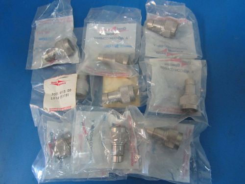 New Lot of 9 Omni Spectra N-type 50 OHM Terminators 3001-6113