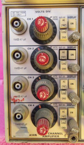 Tektronix 5A14N Four Channel Amplifier *