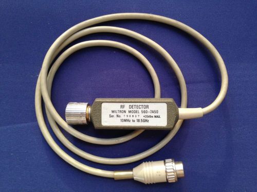 Wiltron / Anritsu 560-7A50 Microwave Detector / Sensor