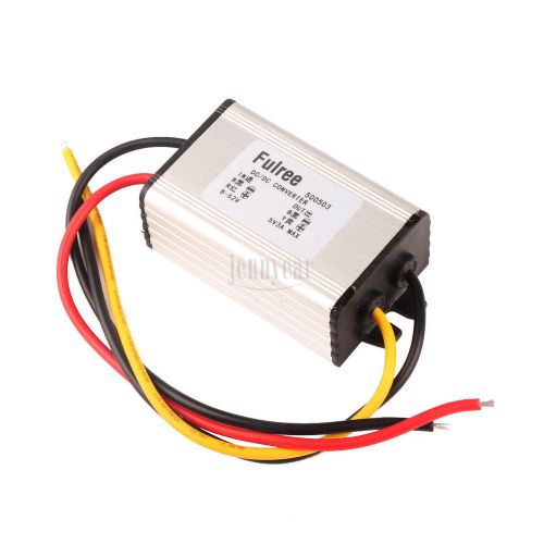 DC 8-52V 12V/24V to 5V 3A Buck Step-down Adjustable Voltage Power Supply Conver