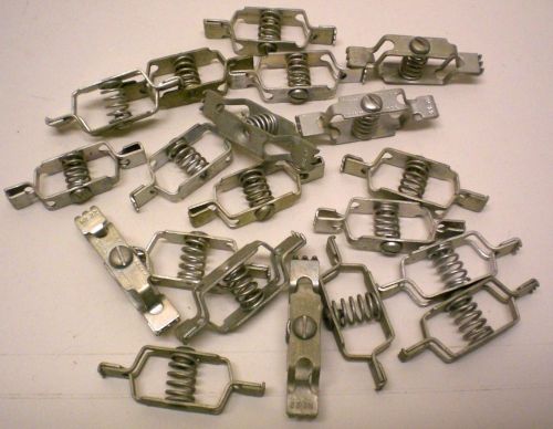 20 Alligator Clips, MUELLER # 22 , Made in USA