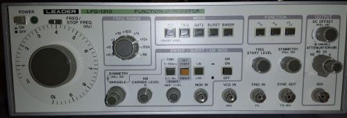 Leader LFG-1310 is a Sweep/Function Generator