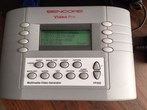 SENCORE VP300 VIDEOPRO MULTIMEDIA GENERATOR