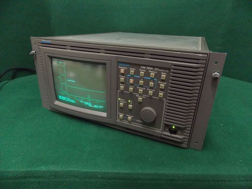 Tektronix VM-700A VM700A Digital Waveform Vectorscope Video Test Set Opt: 1, 48#