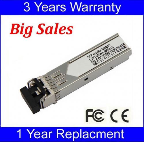 GLC-SX-MM Cisco Compatible 1000Base 1.25G Fiber Optic SFP Transceiver module