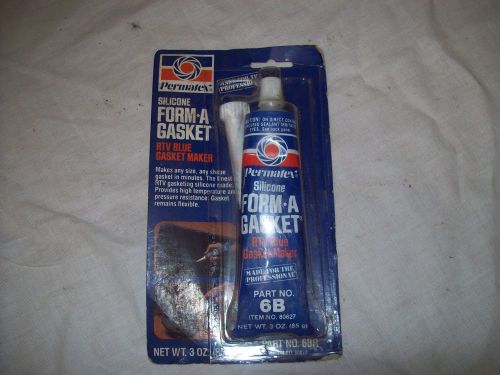 Permatex silicone form-a-gasket rtv blue gasket maker 3oz tube for sale