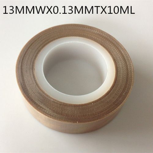 13MM PTFE Coated Fiberglass Tape Non Stick Teflon Tape Packing Machines Parts