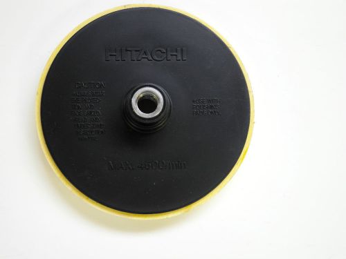 Hook &amp; loop backing pad - hitachi  7&#034; for sale