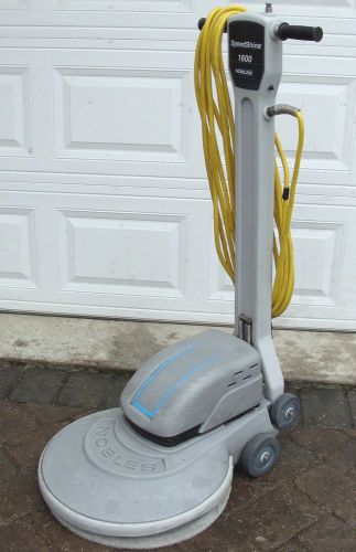 Nobles speedshine 1600 20” burnisher polisher buffer cleaner floor machine nice! for sale