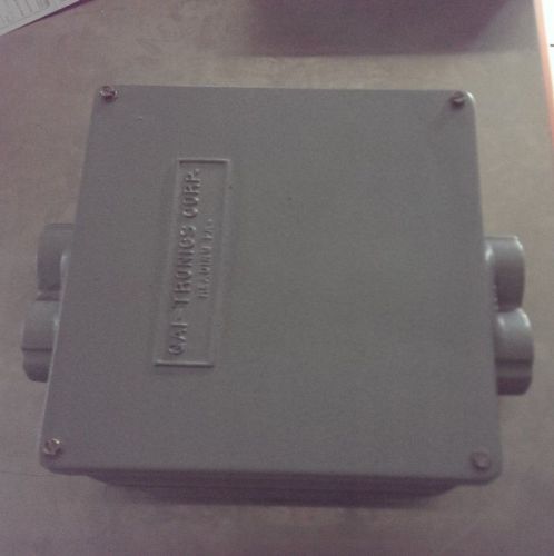 NEW GAI-TRONICS 10436-002 WEATHERPROOF AMPLIFIER ENCLOSURE ALUMINUM