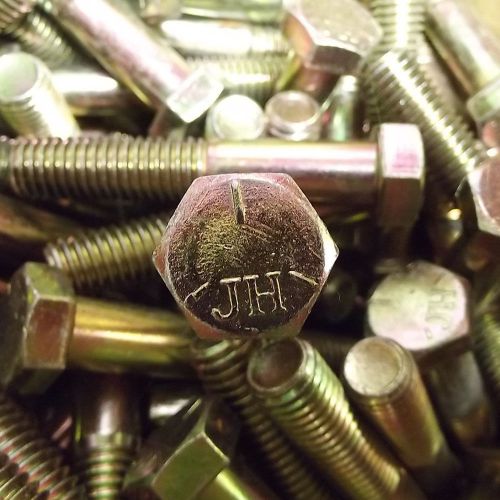 (CS-800-202) Cap Screw 1/2-13 x 2-3/4&#034; Grade 5 Yellow Zinc