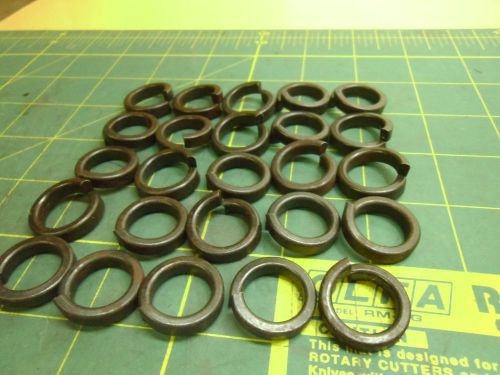 Split lock washer 5/8 i.d. 0.63&#034; o.d. 0.88&#034; thickness 0.20&#034; lot of 25 #51127 for sale