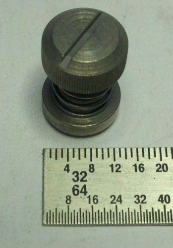 100 PIECES OF PF31-632-30 CN Captive Panel Screw-Low Profile Knob Spring-load  3