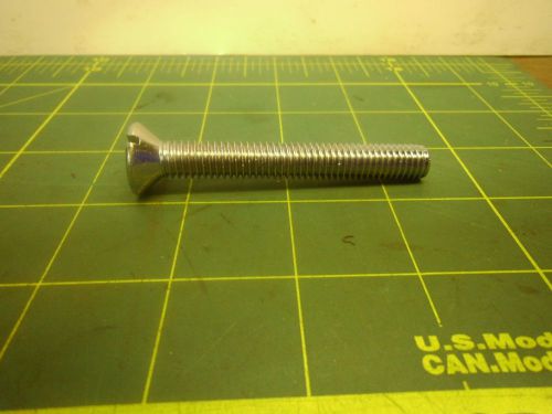 3/8-16X3 FLAT SLOTTED HEAD MACHINE SCREW BOLTS (QTY 19) # J53433