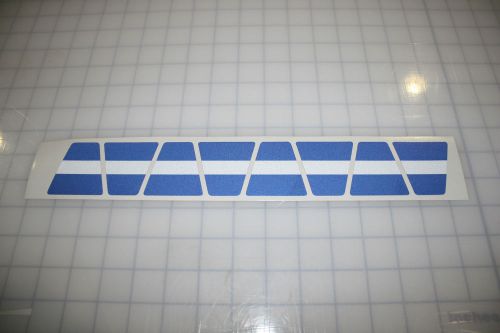 Firefighter helmet tets 8 pack tetrahedrons fire helmet sticker - blue/w srtipe for sale