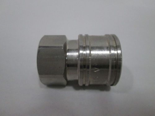 New perfecting coupling tnl-04-f-2 1/4in npt stainless female coupler d288036 for sale