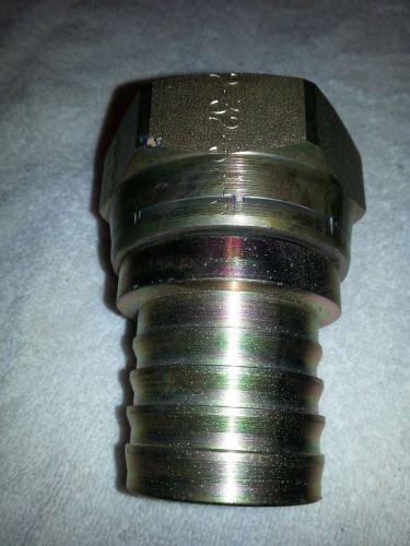 PARKER 0688-32-32 # 32 FEMALE JIC 37? X 2&#034; ID CRIMP HOSE FITTING