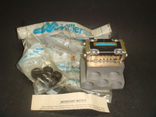 NEW MILLER, SPRING ACTIVE NO. 504, AIR VALVE, NEW