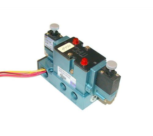 New mac solenoid valve w/manifold  24 vdc vac model 82a-bc-caa-tu-dffs-3dk for sale