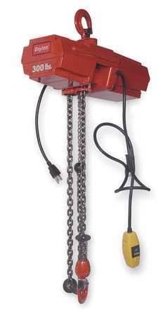 NEW Dayton 300lb Electric Chain Hoist Lift 10 ft Fast Ship 4GU70