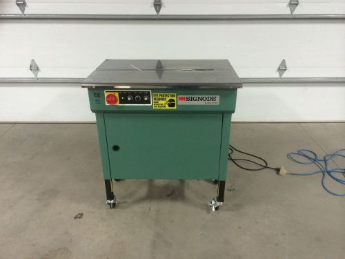 SIGNODE TABLE-TYER STRAPPING MACHINE TT-309 BANDING MACHINE 110 Volt