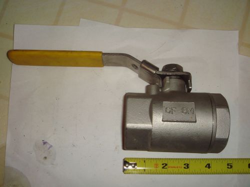 New jomar 1 1/2&#039;&#039; 2000 wog valve cf8m *** stainless steel*** for sale