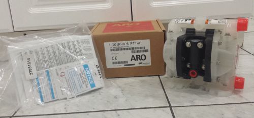 Aro  INGERSOLL-RAND PD01P-HPS-PTT-A Diaphragm Pump, Non-Metallic, 1/4 in.