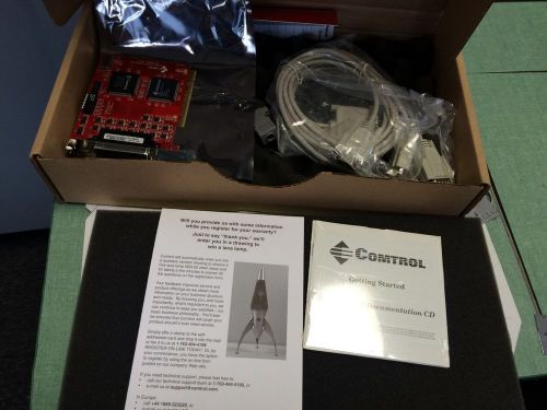 NEW COMTROL 5300007 REV A PCI 422 QUAD DB9 4-PORT 32-BIT ASI 98020-9,5000004 BW