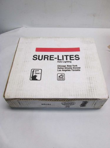 NEW COOPER LIGHTING UN1SRW UN-1-SRW SURE-LITES EXIT LIGHT SIGN 120/277V D403976