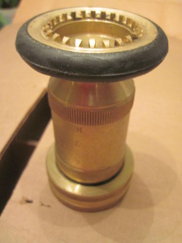 NEW NOS RARE Elkhart Brass Fire Hose PORTABLE SPRAY Nozzle L-205-B LISTED 392M