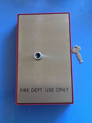 EMERGENCY ELEVATOR KEY BOX (RED) NEW!