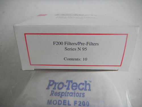 37 PACKS (10 FILTERS PER PACK) PRO-TECH RESPIRATORS FILTER/PRE-FILTERS -N95