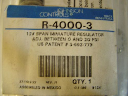 JOHNSON CONTROLS R-4000-3 - 5ea