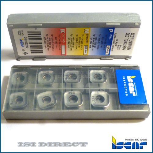 Qdct 120532-pdn ic328 iscar *** 10 inserts *** factory pack *** for sale