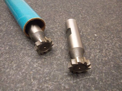 LOT OF 2  HSS KEYSEAT CUTTERS w/ 1/2&#034; SHANKS