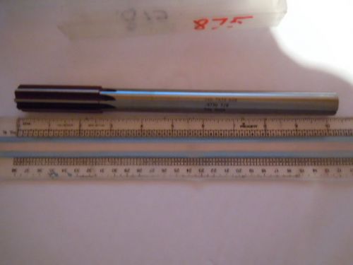 J&amp;B-7433 HSS  COBALT REAMER  7/8 x 10&#034; L   US G-04   (1pcs)